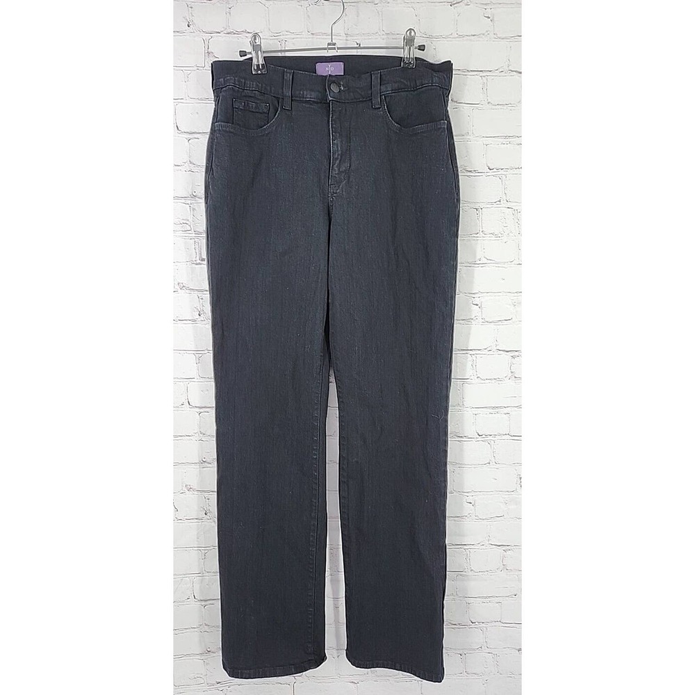 NYDJ Jeans Women's 8 Pants Light Tuck Technology Denim Stretch Pants USA Made